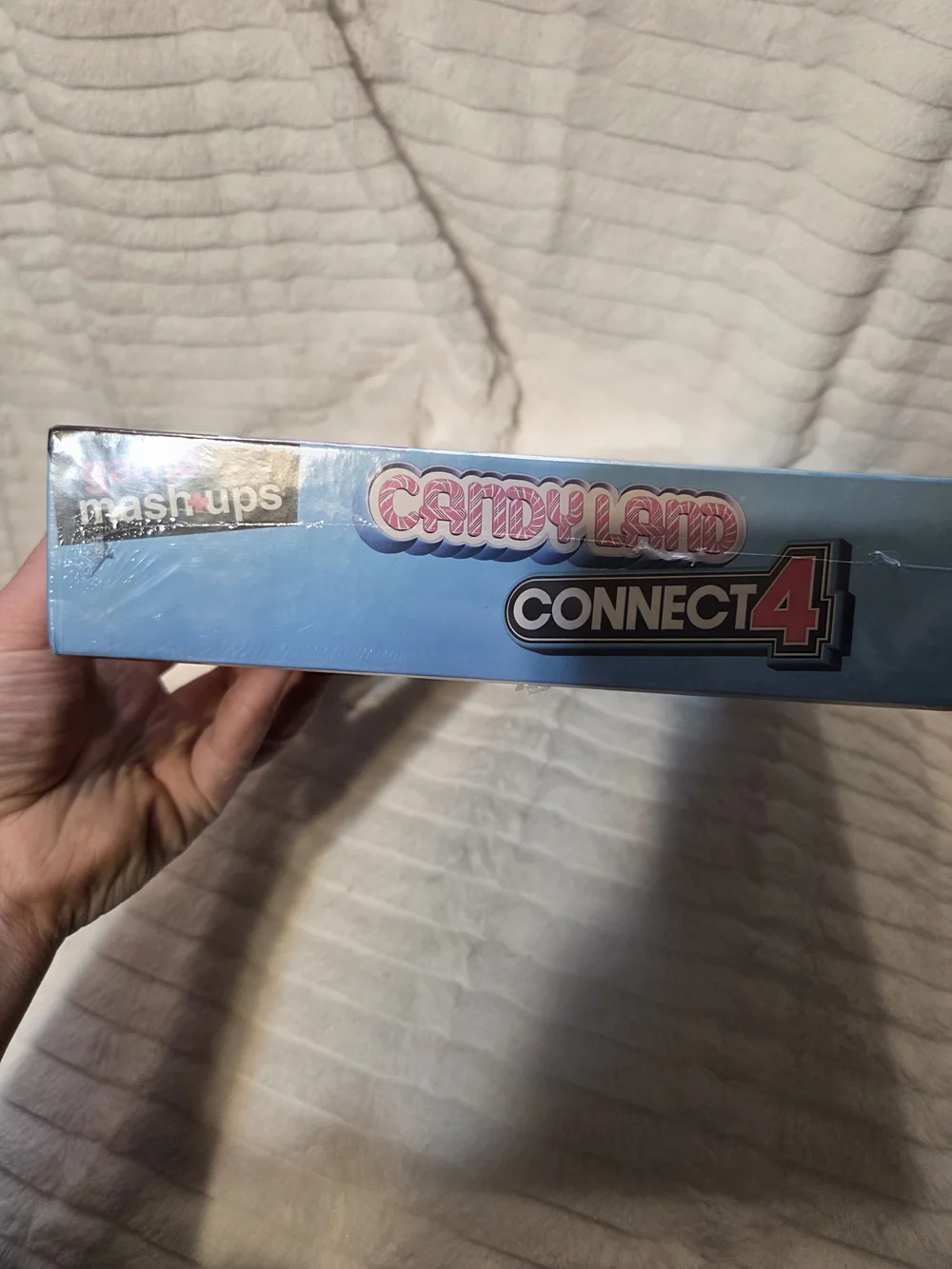 Nib Hasbro Candyland Connect 4 Game - Blue and Pink